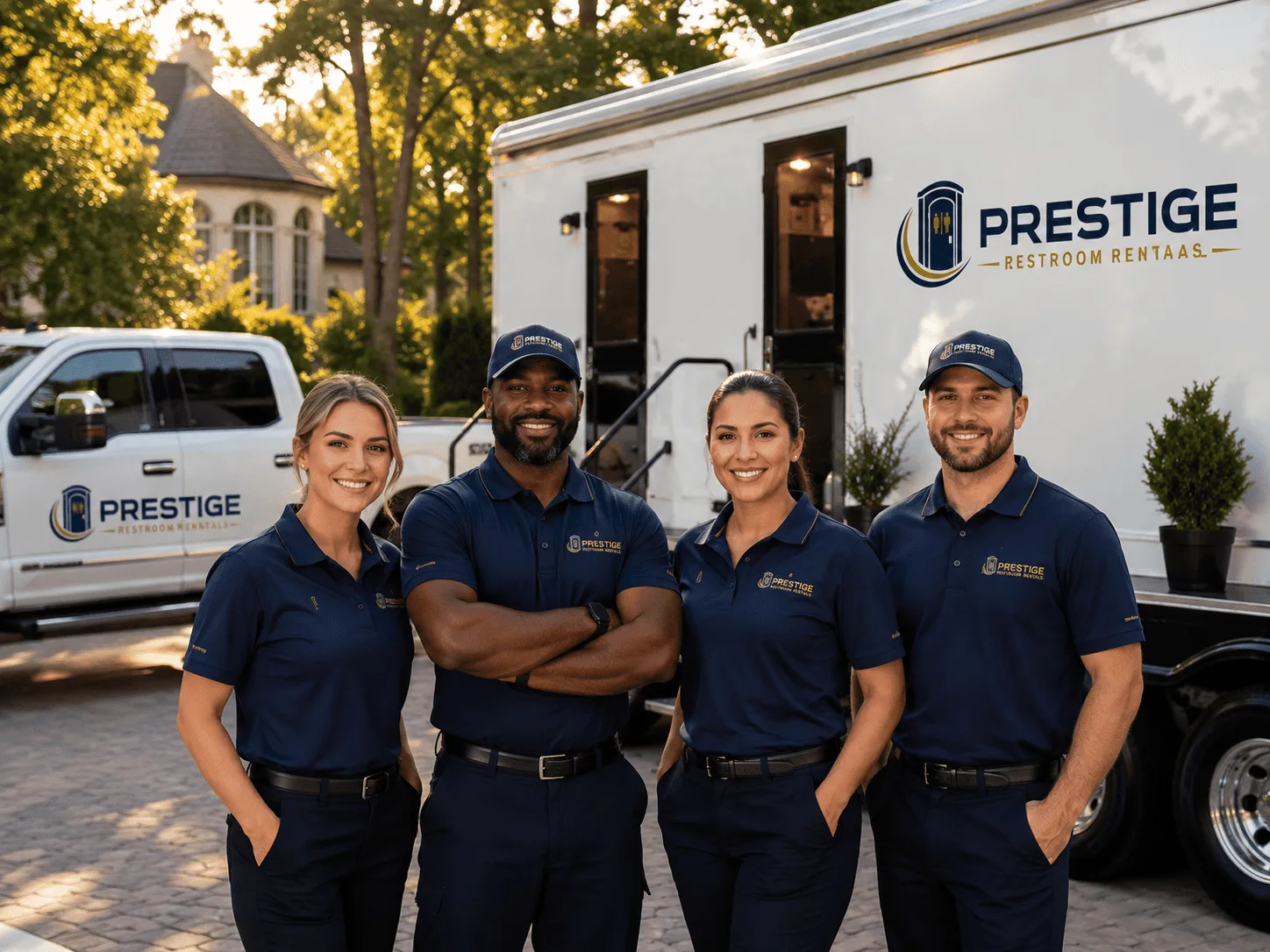 Trusted Luxury Portable Restrooms company in Alverda, PA